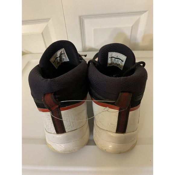 Nike 881571-001 Super.fly shoes Men's 10.5 high top flap black red‎ white - Picture 9 of 9